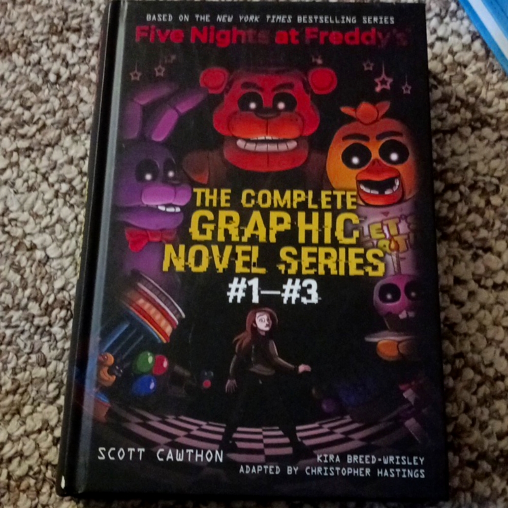 FIVE NIGHTS OF FREDDY'S COMPLETE SERIES #1-#3